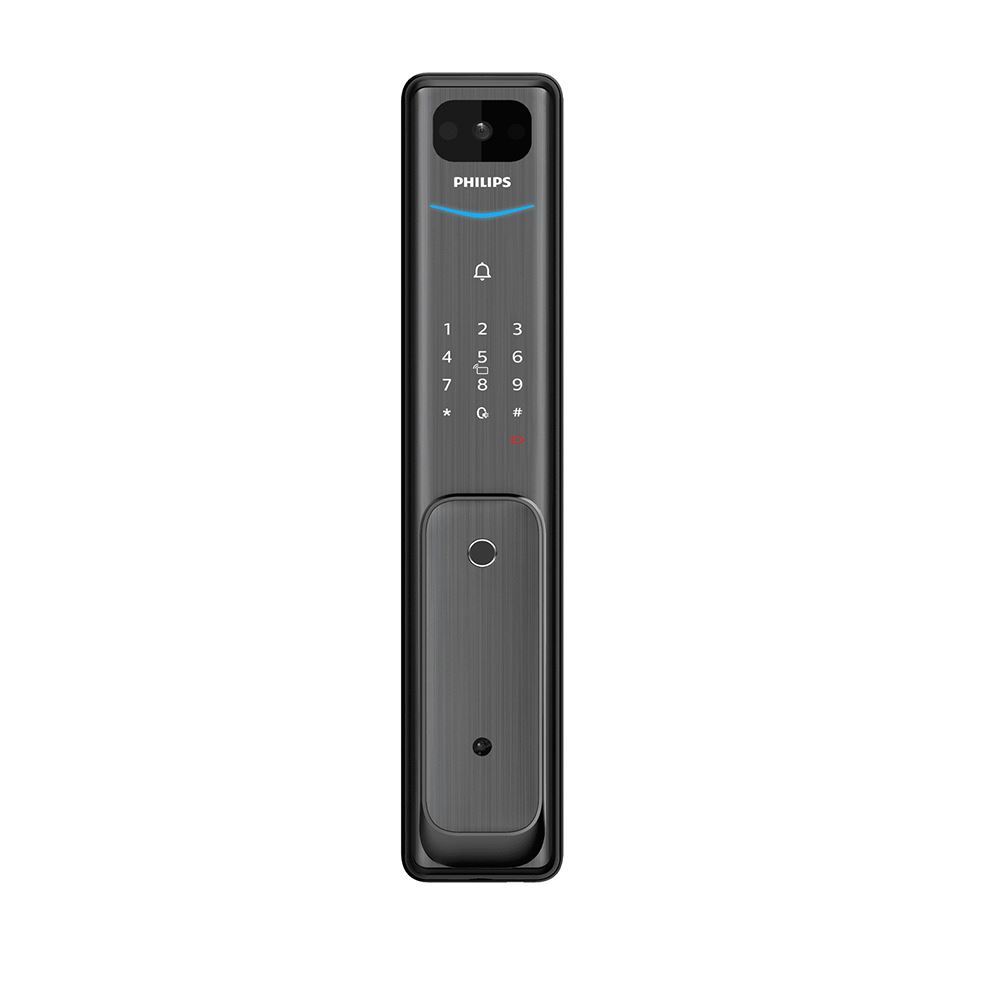 دستگیره الکترونیکی اثر انگشتی کافی مشکی کد 5HBGS-9300 فیلیپس PHILIPS 1*AX02/1