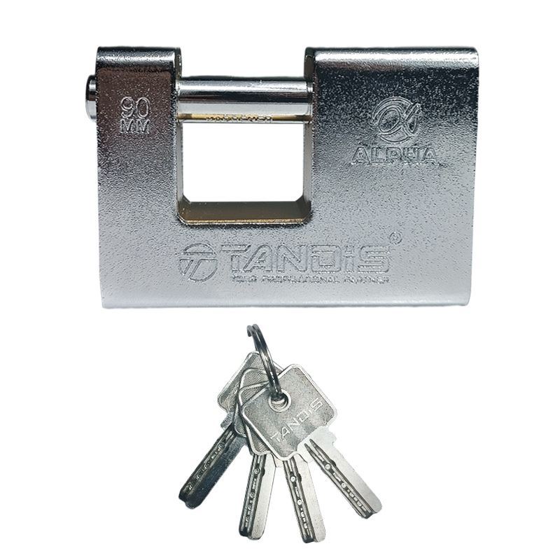 قفل کتابی 90 ضد برش روکشدار تندیس TANDIS 1*FG03