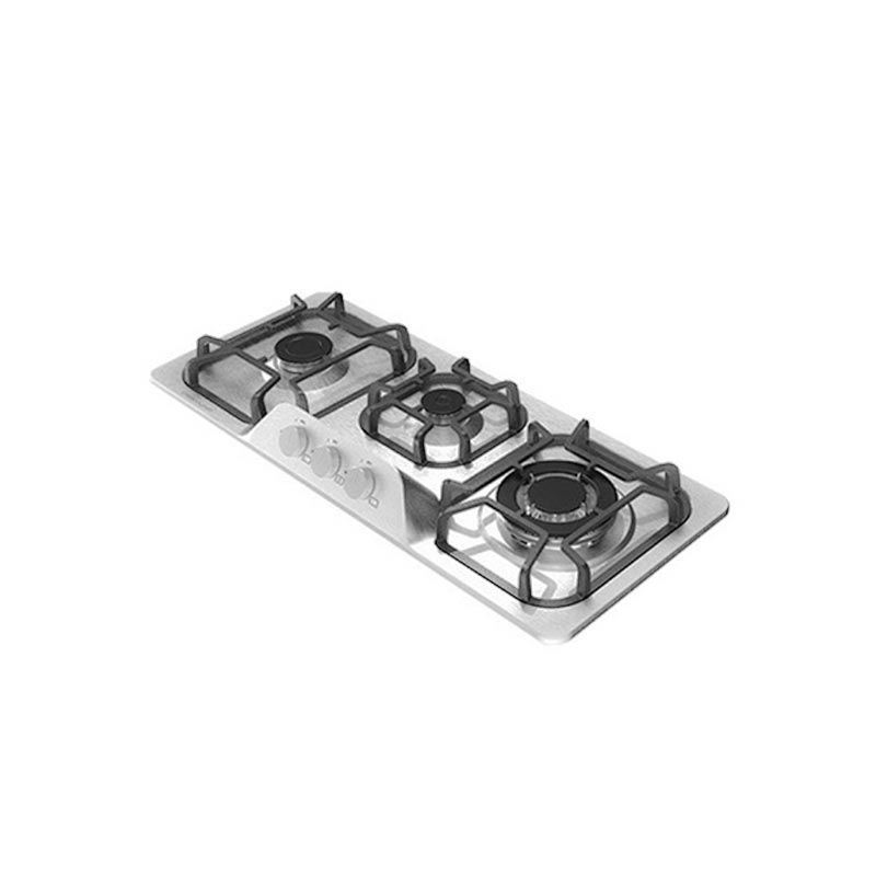 اجاق گاز 3 شعله خطی استیل مدل S371 دیموند DEEMUND فرشته14*12