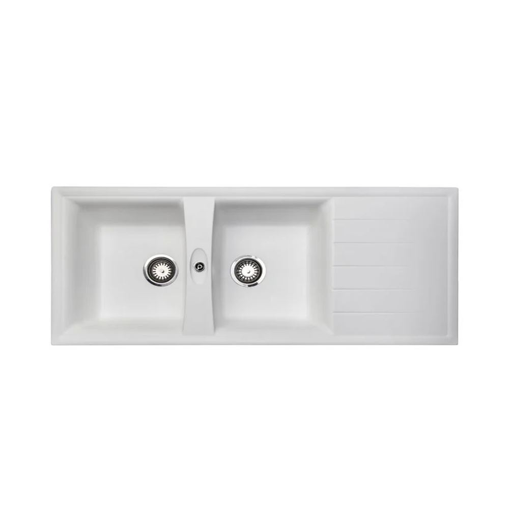 سینک ظرفشویی گرانیتی Alpha زاما White 12*F13