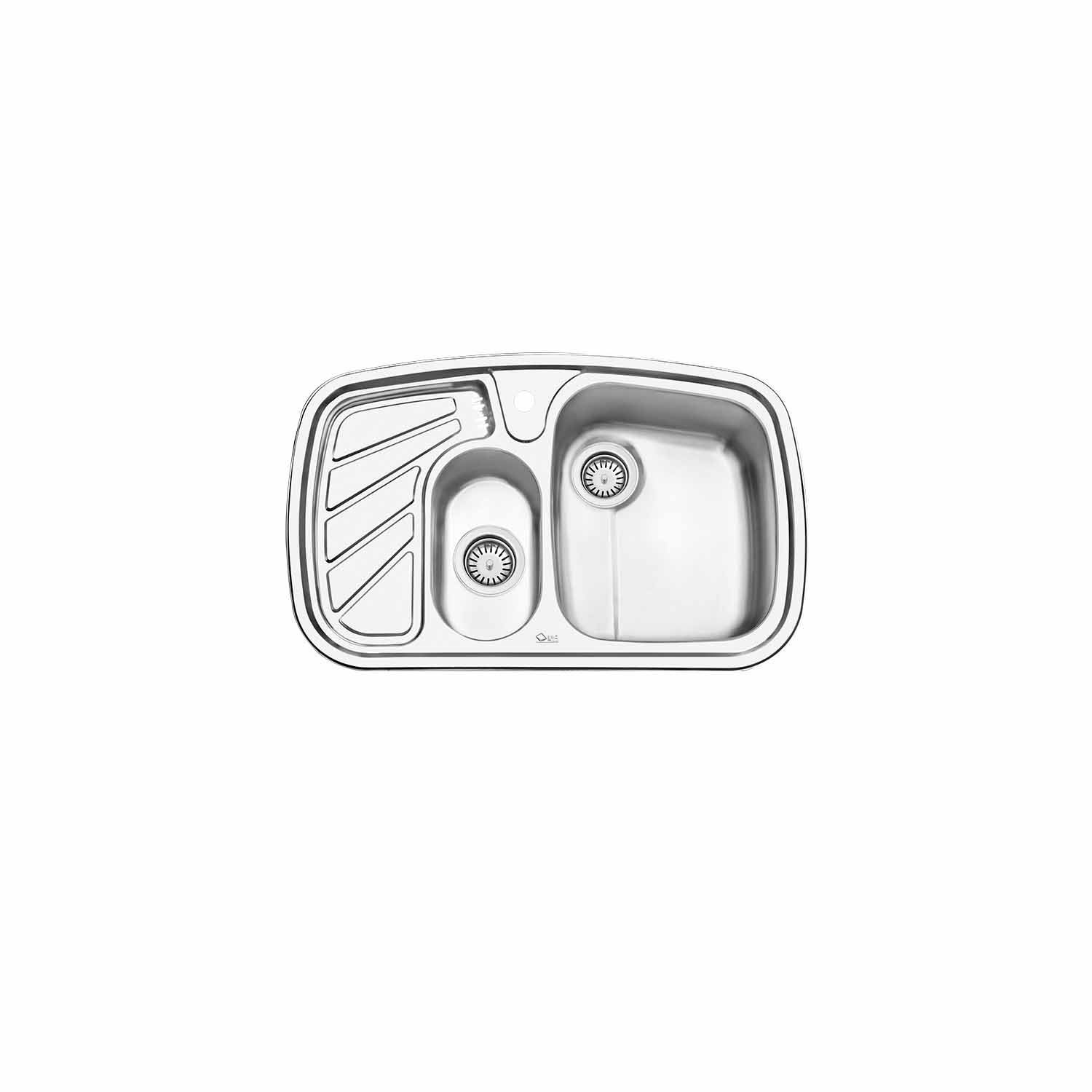 سینک ظرفشویی توکار چپ مدل 2018 ایلیا استیل ILIA STEEL نسترن17*12
