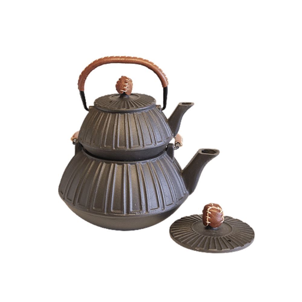 قوری و کتری چدن FIORELLA  کد 0155 نالینو NALINO 
