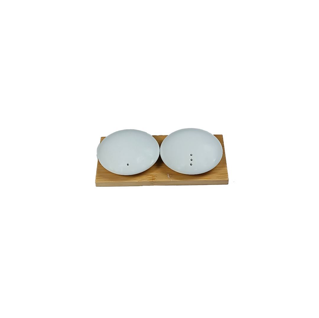 نمکدان چوب سرامیک کد 0128YS گلدن هاوس GOLDEN HOUSE 