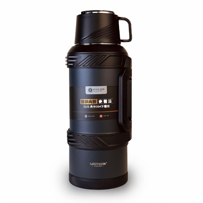 غول فلاسک سرمه ای 3200 میل YATAI YATAI 3200ml Giant Vacuum Flask – Navy Blue Insulated Thermal Bottle