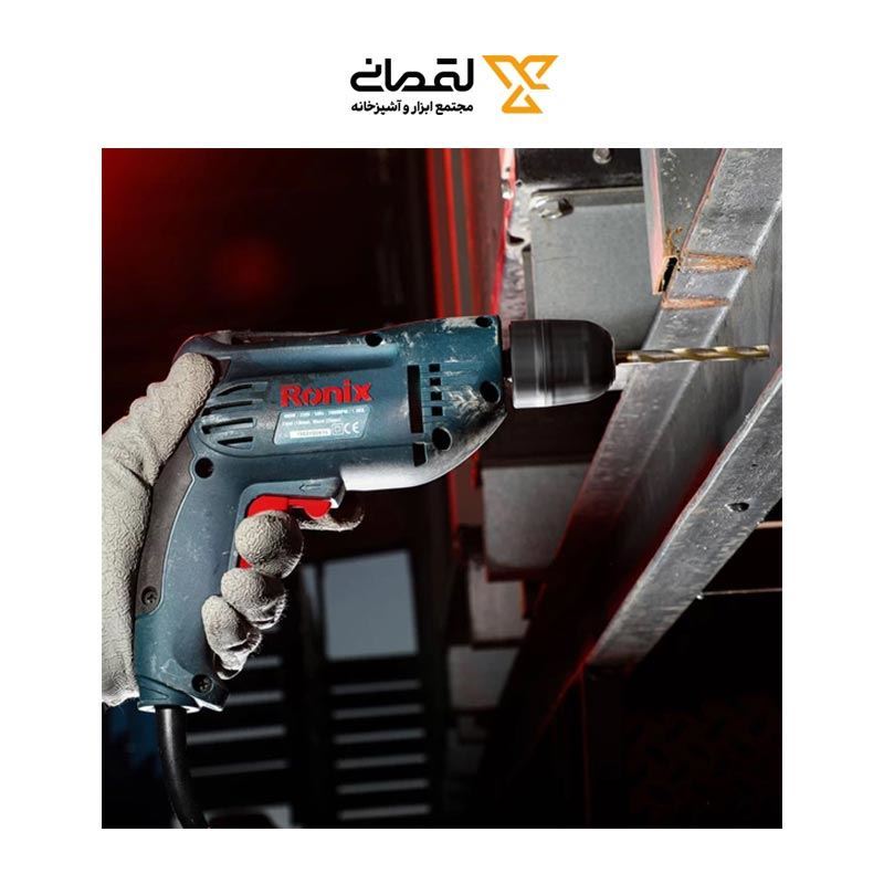 دریل 10 اتومات 400 وات مدل 2110 رونیکس RONIX 