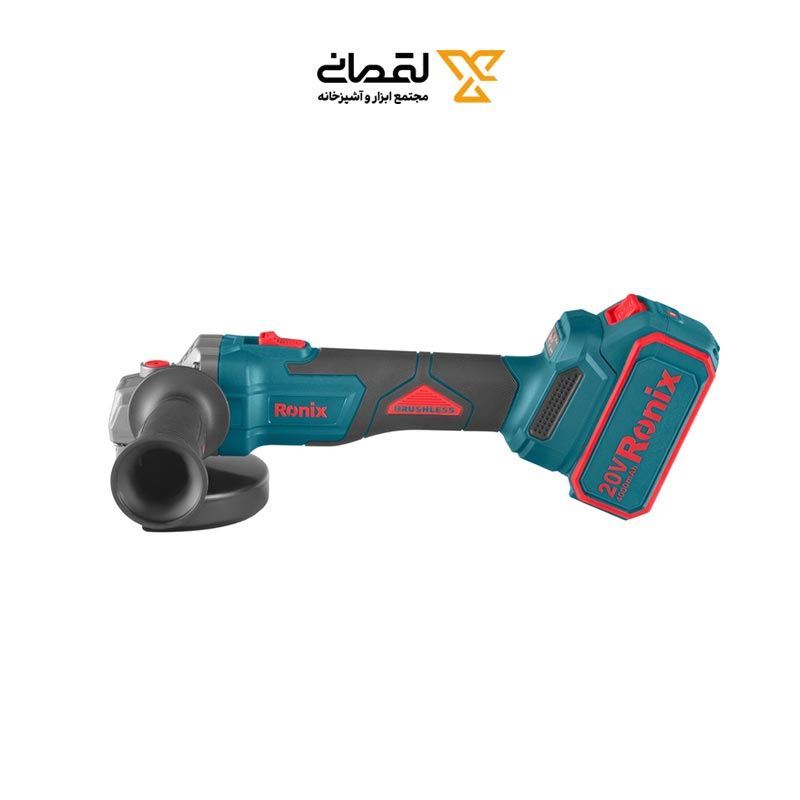 فرز مینی 20 ولت 125 م.م براشلس کد 8680 رونیکس RONIX 