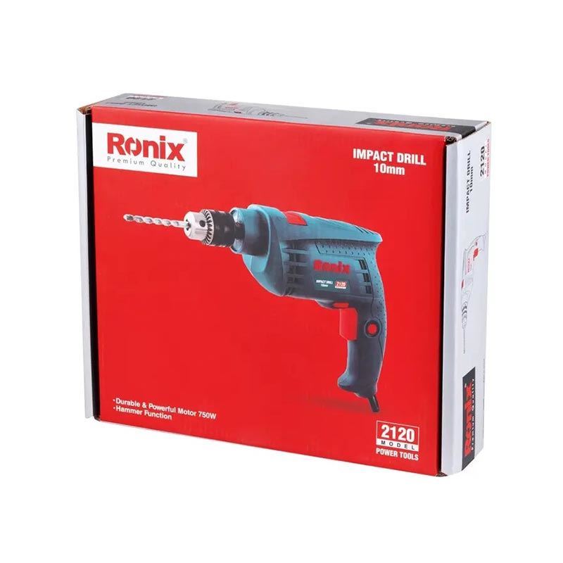دریل 10 آچاری 750 وات مدل 2120 رونیکس RONIX 
