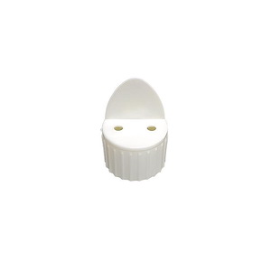پایه کابینتی تخم مرغی یکطرفه سفید کد P71  باربد 1*Z04/3