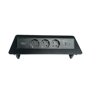 پریز برق 361 مشکی فاینال 1*G24