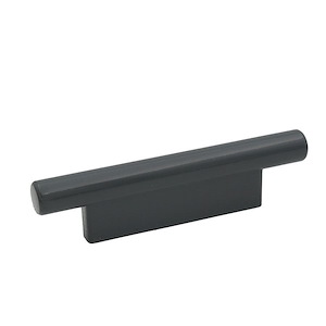 دستگیره کابینتی دو پیچ مدل HARMONY سایز 64 DARK GRAY زئوس ZEUS 1*H94