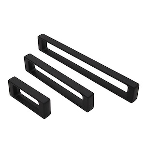 دستگیره کابینتی دو پیچ مدل ORBIT سایز 64 BLACK زئوس ZEUS 1* H83