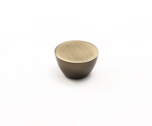دستگیره کابینتی تک پیچ گرد زیتونی براق MAB N128 نایس NICE 1*H54