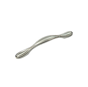 دستگیره کابینتی دو پیچ نقره ای طلایی H1427-128mm پرایم (S.A) 1*B44