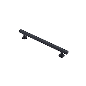 دستگیره کابینتی دو پیچ مدل PILLAR سایز 192 DARK GRAY زئوس ZEUS 1*H82