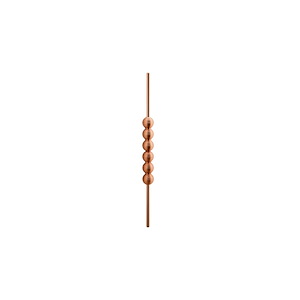دستگیره کابینتی HTN مدل PETRA کد EKS3041-128-350 رز گلد 1* H62