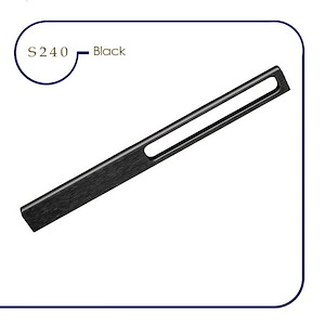 دستگیره کابینت مشکی مدل S240-30 ساتیدا SATIDA 1*H63