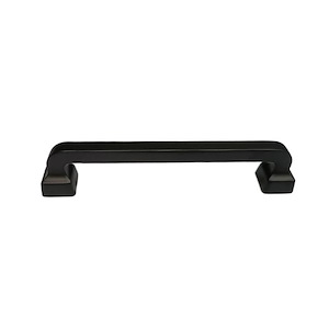 دستگیره کابینتی دو پیچ مشکی سایز 128 کد 43B برونتیل BRONTEEL 1* C32 بابونه 3*12