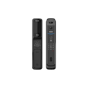 دستگیره الکترونیکی اثر انگشتی مشکی کد DDL 709-FVP-7HWS فیلیپس PHILIPS AX02/5*1