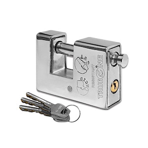 قفل کتابی کلید معمولی 2 شیار 1000 ترووان TRUEONE 1*FG01
