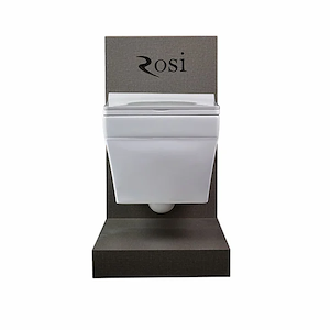 توالت فرنگی وال هنگ سفید ساده درجه یک مدل لاریسا رسی ROSI 