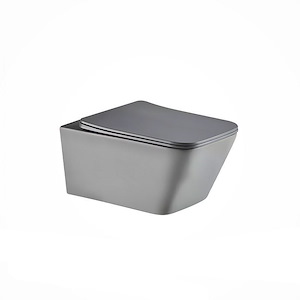 توالت فرنگی وال هنگ طوسی مات مدل TL-2008-VI (به سفارش اروپا) مرآس MERASSE نسترن15*12