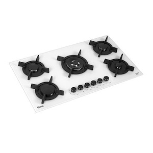 اجاق گاز شیشه ای سفید کد 632 رپال REPAL 