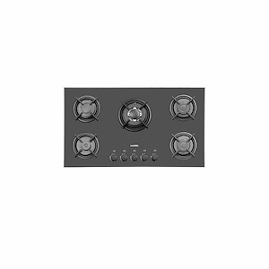 اجاق گاز پنج شعله شیشه ای مدل G530 ایلیا استیل ILIA STEEL 