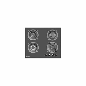 اجاق گاز چهار شعله شیشه ای مدل G401 ایلیا استیل ILIA STEEL نسترن3*12