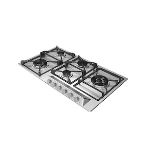 اجاق گاز 5 شعله استیل دو پلوپز دوال مدل S523 دیموند DEEMUND فرشته14*12
