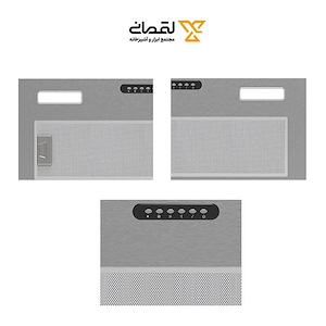 هود استیل 70 سانت مخفی مدل TD35E تی اند دی T&D 