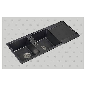 سینک ظرفشویی گرانیتی کد SG5 مشکی ای ال کا ELK 12*B3