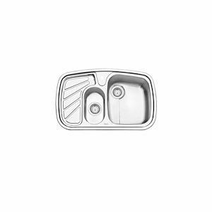 سینک ظرفشویی توکار چپ مدل 2018 ایلیا استیل ILIA STEEL نسترن17*12