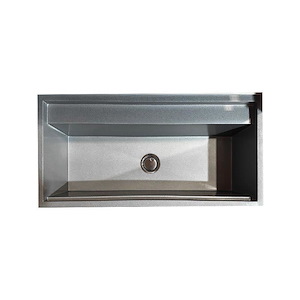 سینک ظرفشویی گرانیتی کد 304 نقره ای آنیکو ANICO نسترن7*12