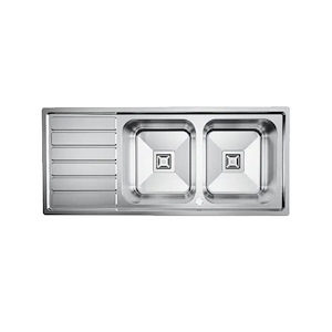 سینک ظرفشویی روکار راست مدل 1075 ایلیا استیل ILIA STEEL مریم3*12