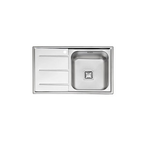 سینک ظرفشویی نیمه فانتزی توکار راست مدل 4062 ایلیا استیل ILIA STEEL نسترن16*12