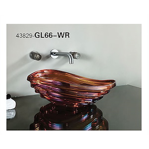 سنگ روشویی شرابی 500*360*160 مدل GL66-WR-PI مرآس MERASSE (به سفارش اروپا) لاله14*12