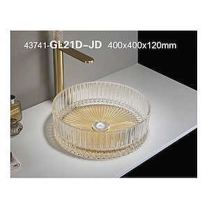 سنگ روشویی طلایی 120*400*400 مدل GL21D-J-PI مرآس MERASSE (به سفارش اروپا) لاله9*12
