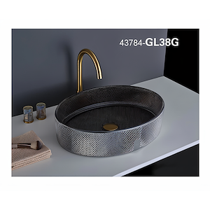 سنگ روشویی خاکستری 120*375*500 مدل GL38-G-PI مرآس MERASSE (به سفارش اروپا) لاله13*12