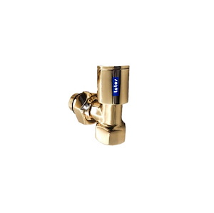 شیر حوله خشک کن گرد طلایی مات لوتوس LUTUS J82*1