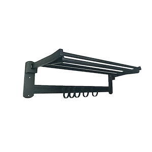 جا حوله تاشو 50 سانت مشکی sky آتریسا کد S9207 1*J71