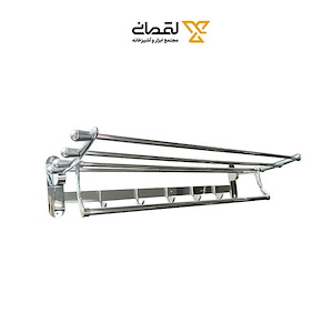جا حوله آویز تاشو کروم 40 سانت آتریسا SKY مدل C009 1*G11