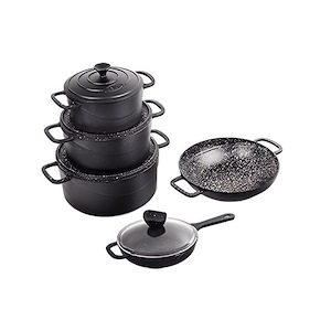 سرویس 9 پارچه چدن DIO کد 0163 نالینو NALINO 