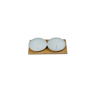 نمکدان چوب سرامیک کد 0128YS گلدن هاوس GOLDEN HOUSE 