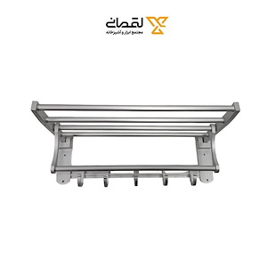 جا حوله تاشو طوسی روشن 40 سانت آتریسا کد S9207W 1*G21