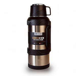 غول فلاسک سیلور 3600 میل YATAI YATAI 3600ml Giant Vacuum Flask – Silver Insulated Thermal Bottle