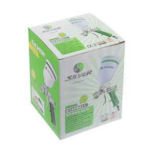 پیستوله رنگ کاسه رو سیلور سایز 2 کد B011 S.A 