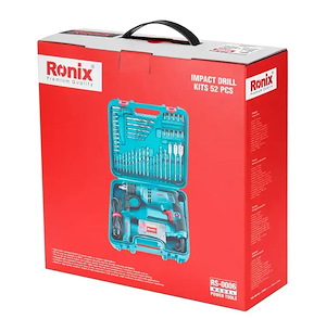 کیت دریل چکشی750 وات 52 پارچه مدل RS-0006 رونیکس RONIX 1*M52