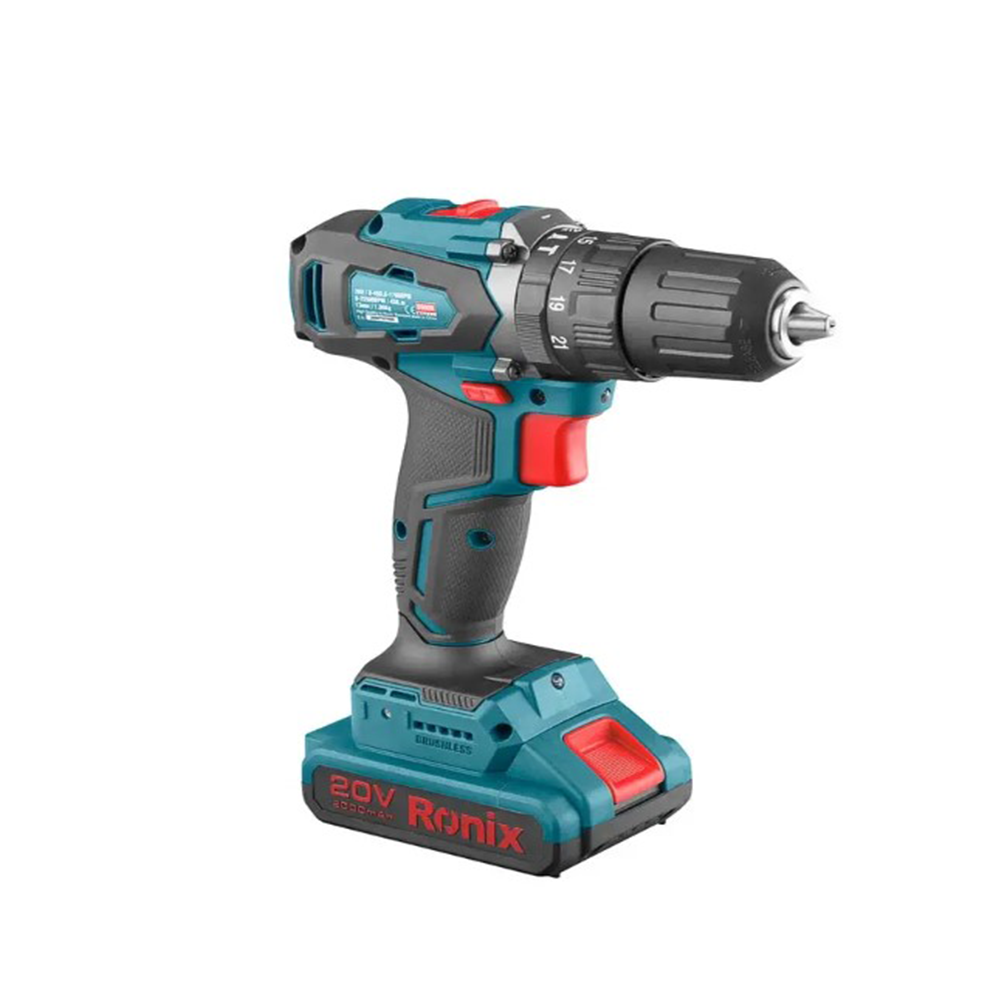 دریل شارژی 20 ولت مدل 8900K S.A رونیکس RONIX 1*M42
