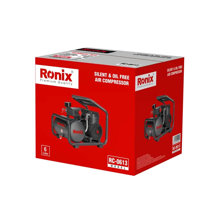 کمپرسور هوا 6 لیتری بی صدا مدل RC- 0613 رونیکس RONIX 
