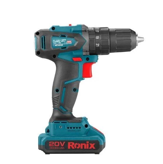 دریل شارژی 20 ولت مدل 8900 رونیکس RONIX 